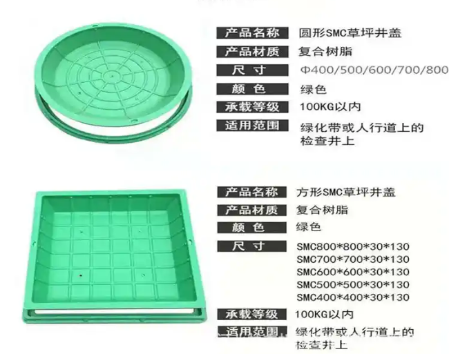 玉林树脂复合种植井盖展示